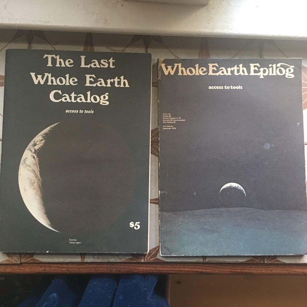 The Last Whole Earth Catalog (1971) and Whole Earth Epilog (1974)